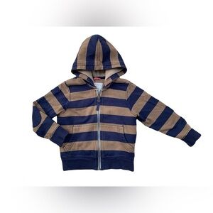 Hanna Andersson Size 100, 4, Sherpa Lined Hoodie Jacket